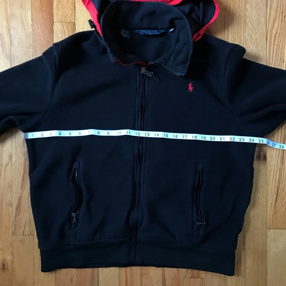 Polo by Ralph Lauren Black Fleece Full Zip Jacket XXL